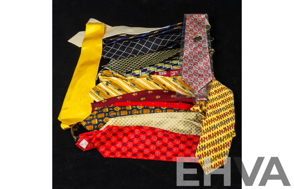 15 Various Men's Silk Ties