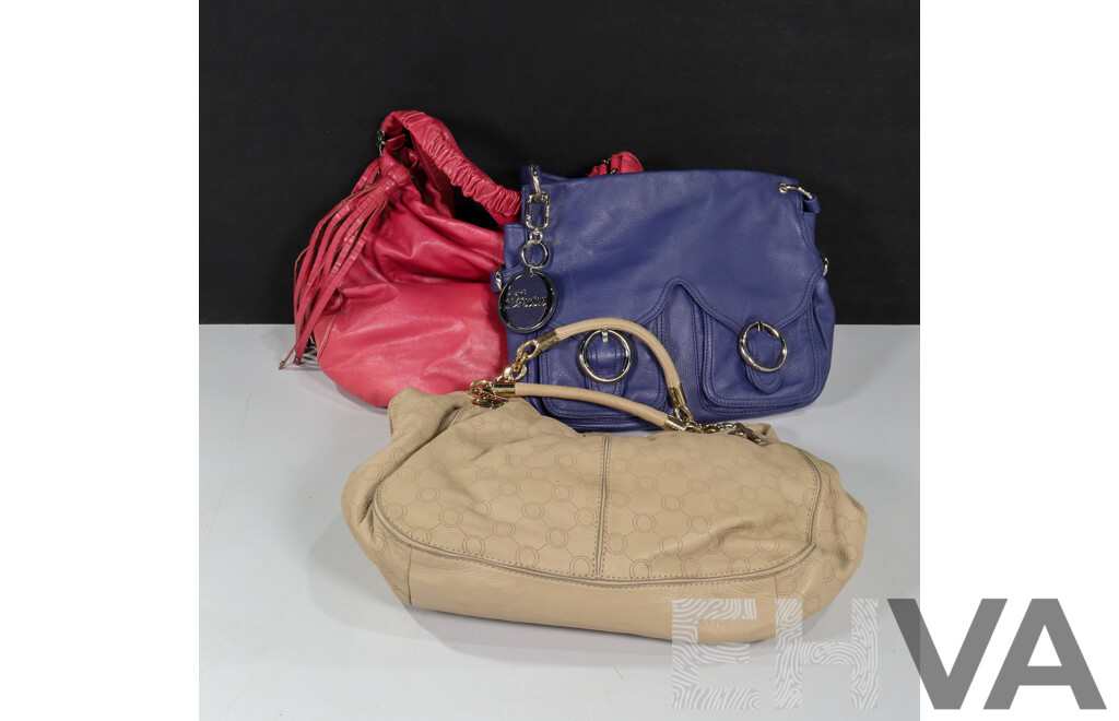 Set of Three Handbags