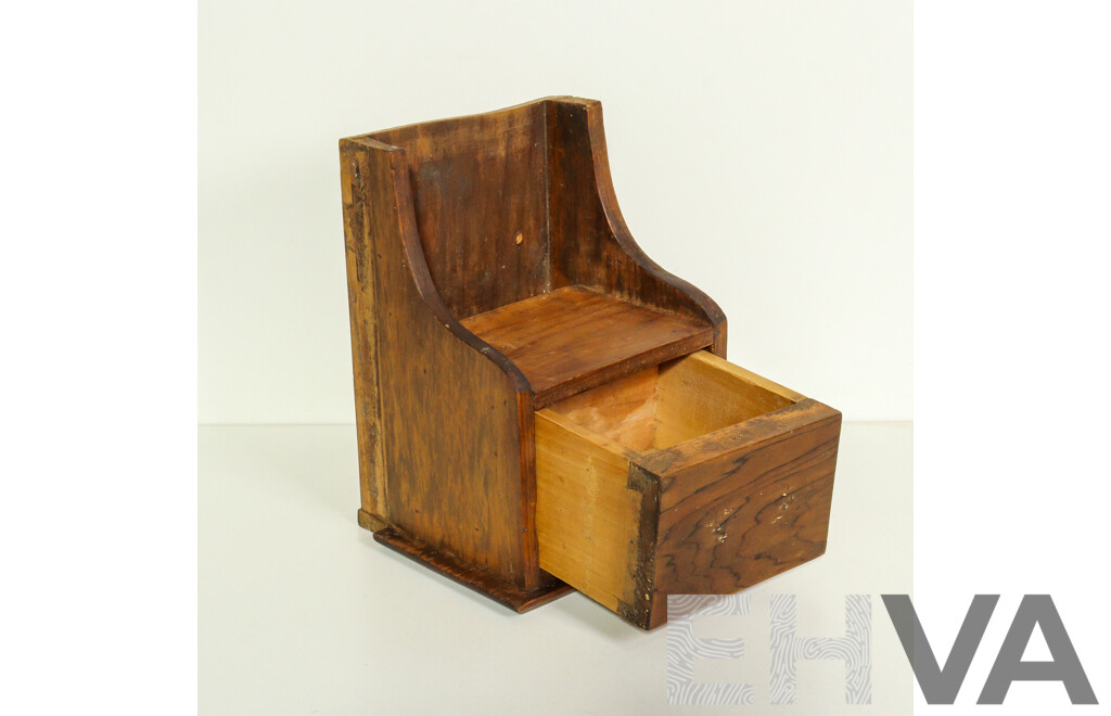 Wall Hung Timber Box