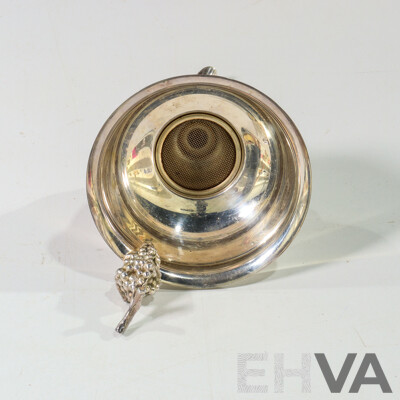 Saint Hilaire Paris Silver-plated Funnel Decanter with Box