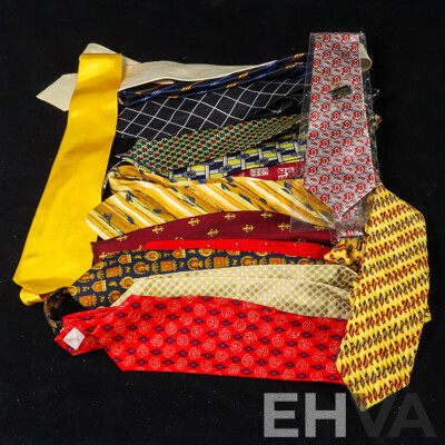 15 Various Men's Silk Ties