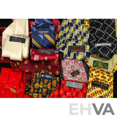 15 Various Men's Silk Ties