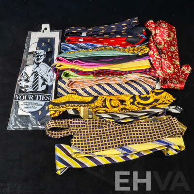 23 Various Polyester Ties