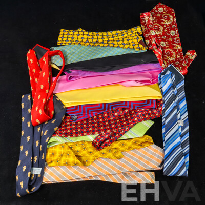 23 Various Polyester Ties