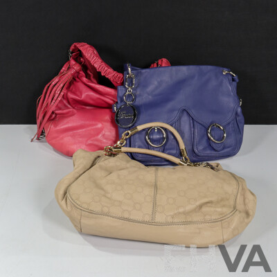 Set of Three Handbags
