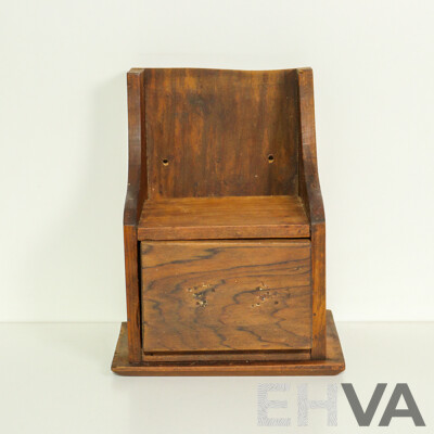 Wall Hung Timber Box