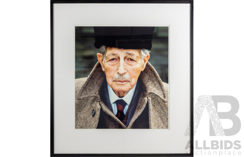 Patrick Lichfield, (20th Century, British, 1939-2005), Portrait of Sir Harold Macmillan (1894-1986), Prime Minister of the United Kingdom, 1957-1963, Original Photograph, 93 x 85 cm (frame)