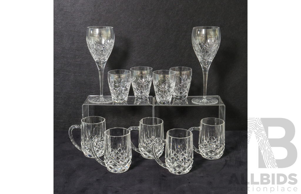 Collection of Glass and Crystal Ware