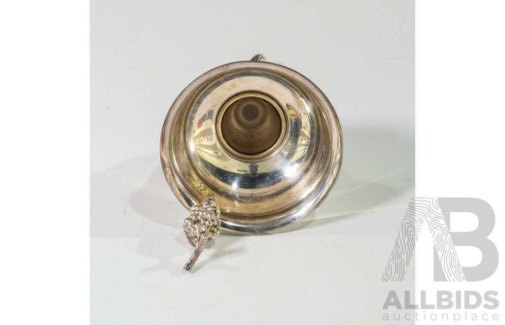 Saint Hilaire Paris Silver-plated Funnel Decanter with Box