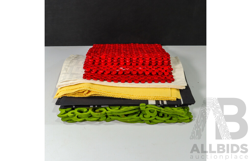 Collection of 5 Placemat Sets
