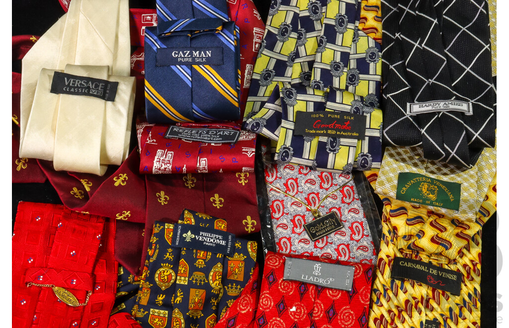 15 Various Men's Silk Ties