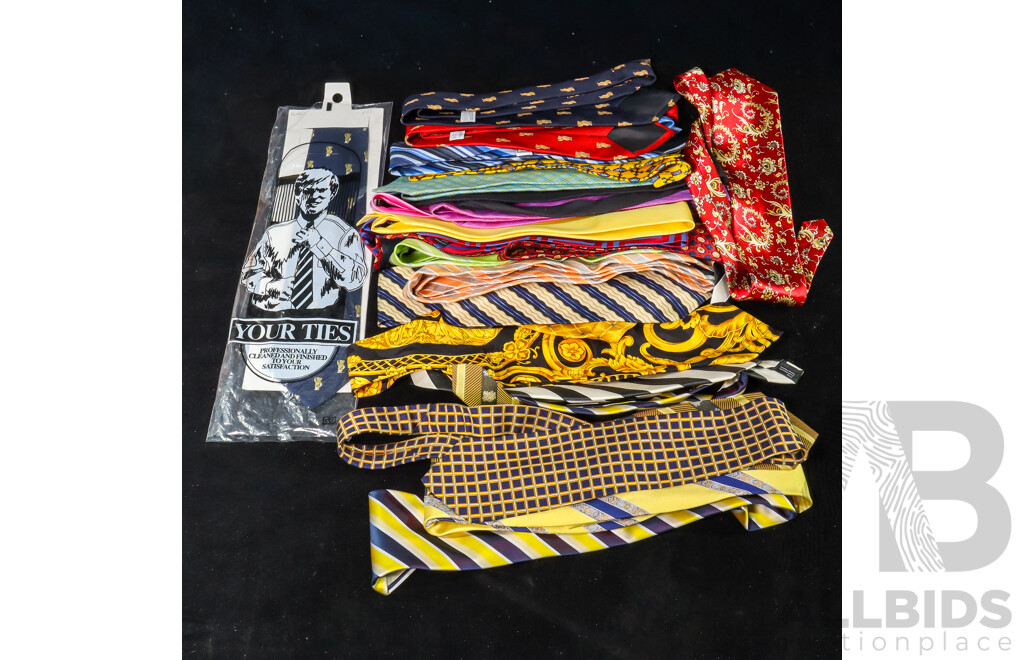 23 Various Polyester Ties