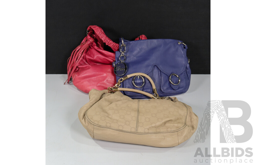 Set of Three Handbags