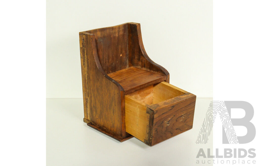 Wall Hung Timber Box