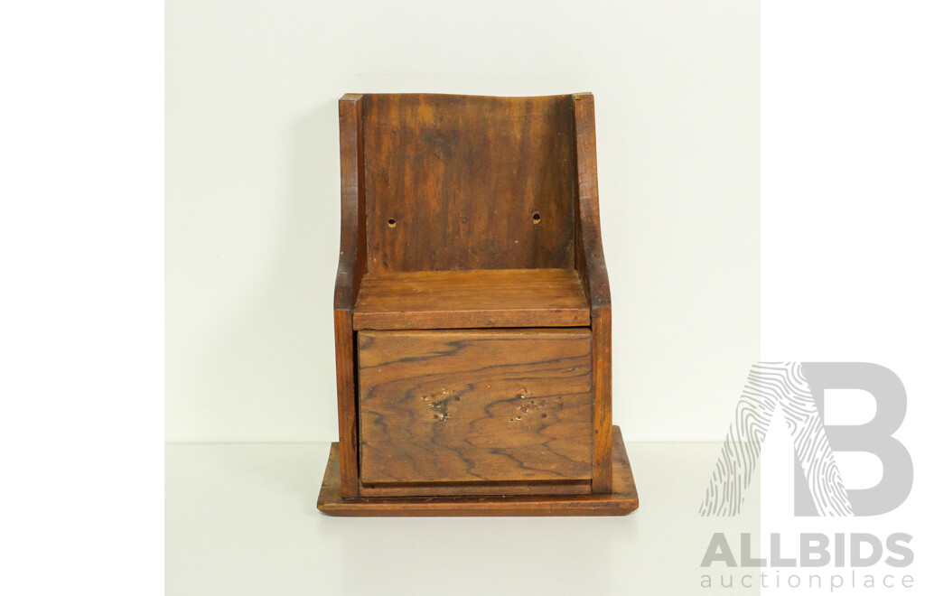Wall Hung Timber Box