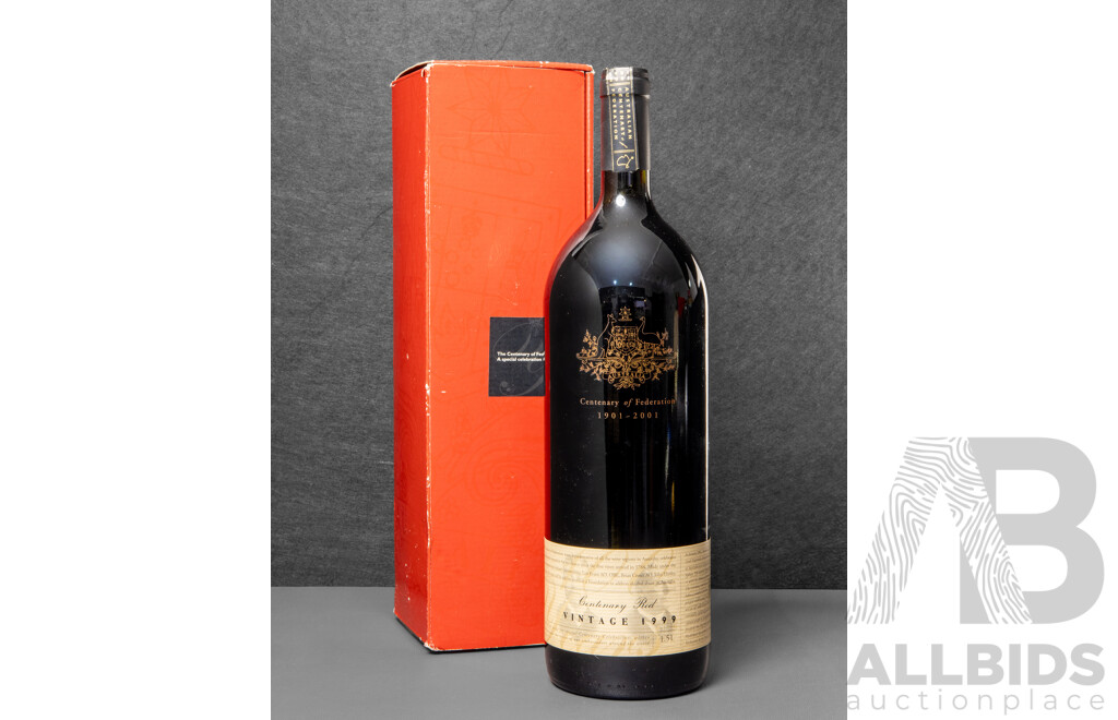 Centenary of Federation Centenary Red Vintage 1999 Magnum in Presentation Box
