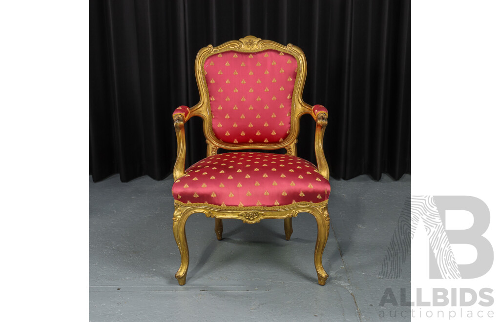 Antique French Style Armchair