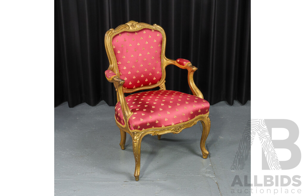 Antique French Style Armchair