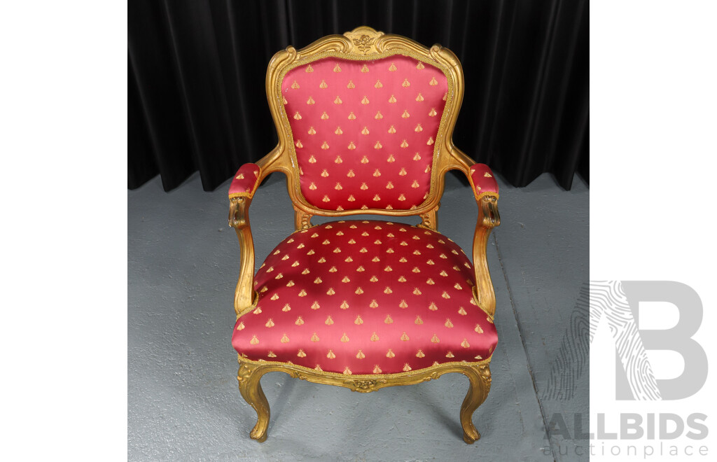Antique French Style Armchair
