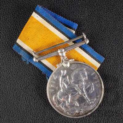 Australian Imperial Forces World War One Silver KGV Service Medal .925