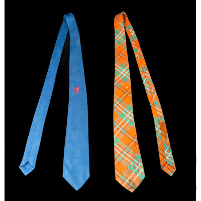 2 Pure-Wool Scottish-Tartan Ties Made in Scotland