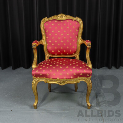 Antique French Style Armchair