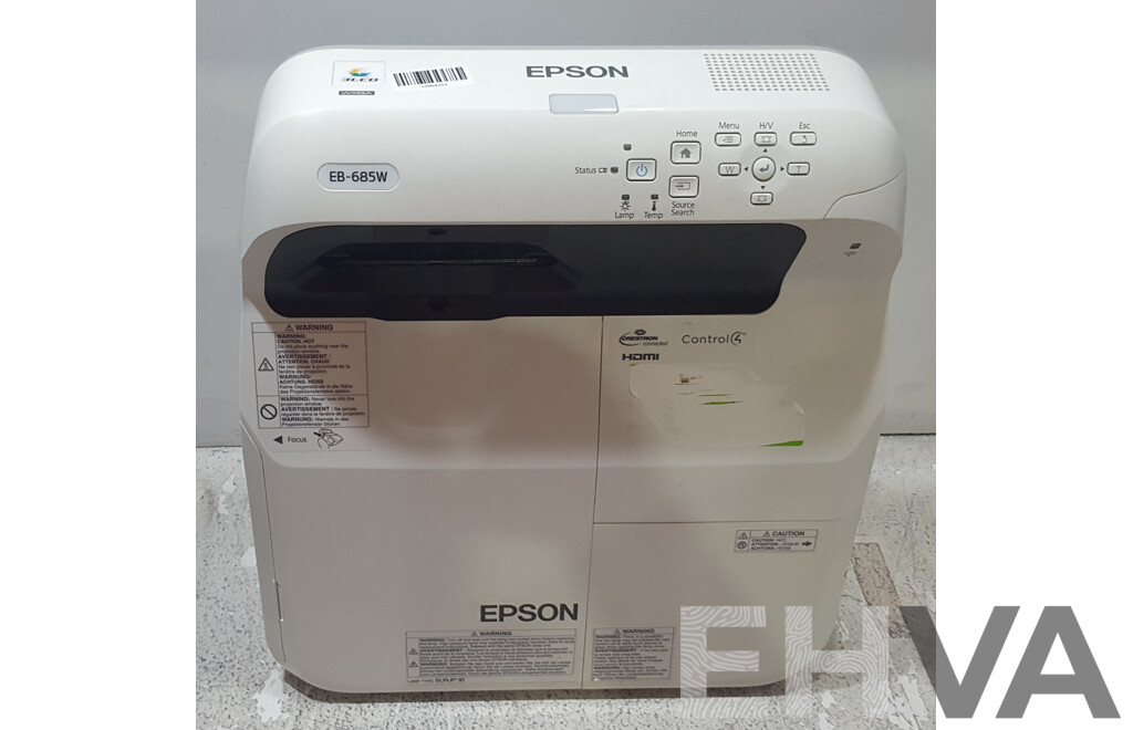 Epson (EB-685W) WXGA 3LCD Projector