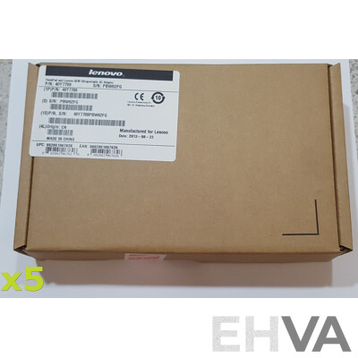 Lenovo (40Y7708) ThinkPad 65W Ultraportable AC Adapter - Lot of Five *Brand New