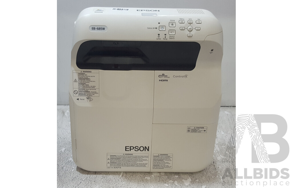 Epson (EB-685W) WXGA 3LCD Projector