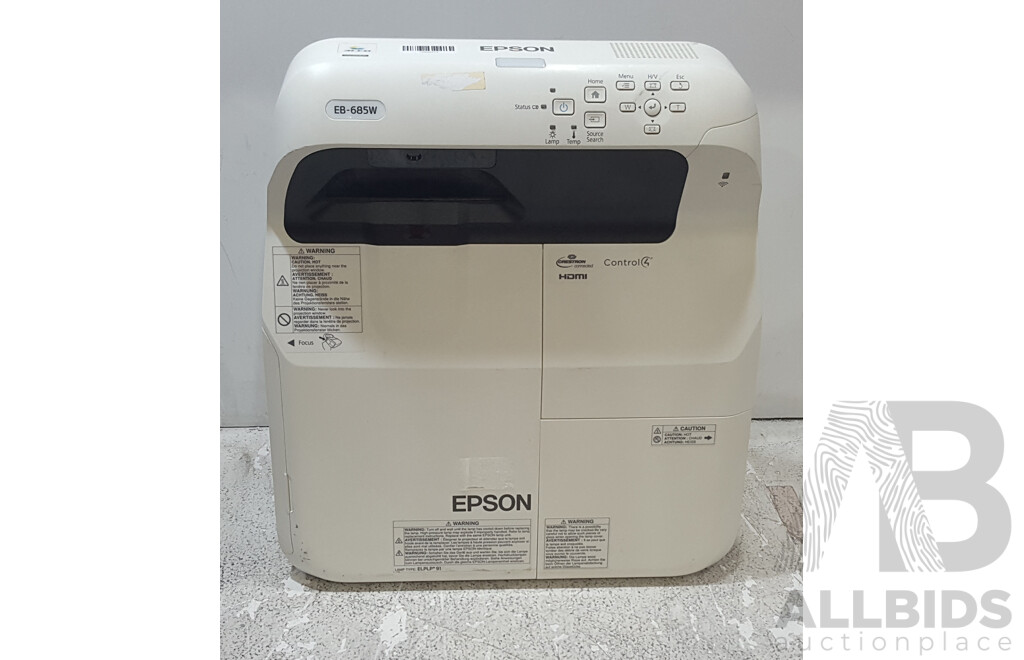 Epson (EB-685W) WXGA 3LCD Projector