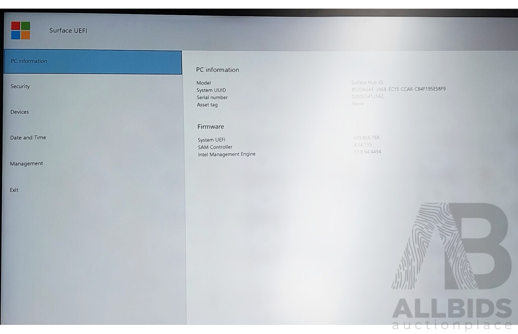 Microsoft Surface Hub 2S Interactive Whiteboard & Steelcase
