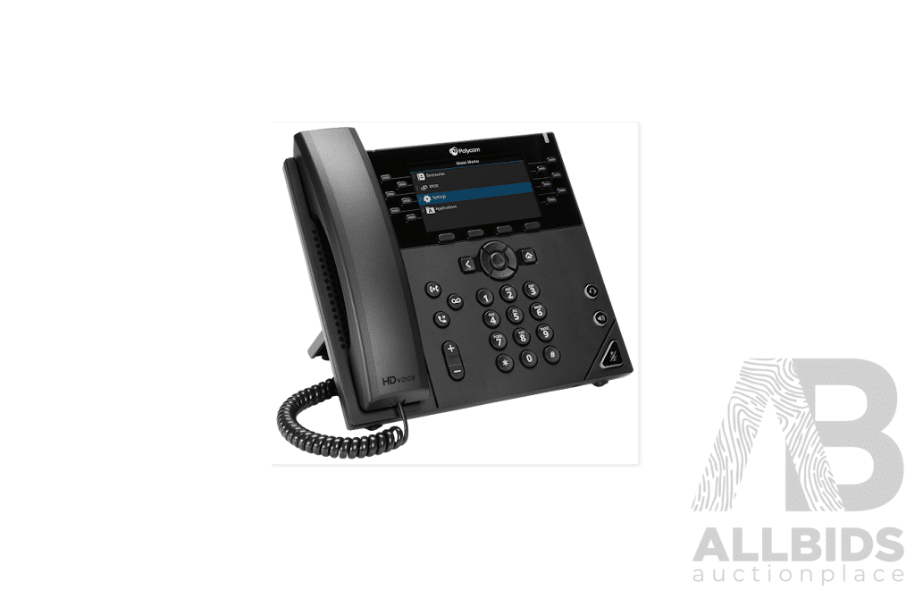 16 Boxes of 3x Polycom VVX-Series Desktop Phones
