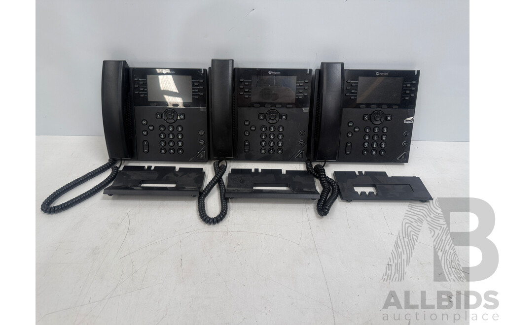 16 Boxes of 3x Polycom VVX-Series Desktop Phones