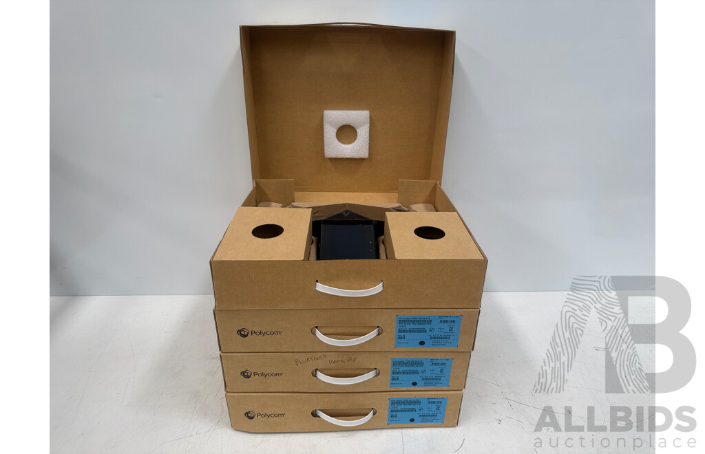 4x Polycom Trio 8500 IP Conference Phone