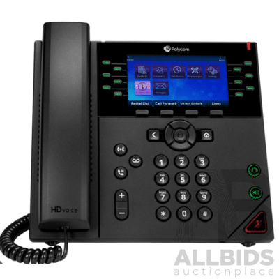 1x Polycom RealPresence Trio 8500 SIP Conference Phone + 5x VVX450 Business IP Phone
