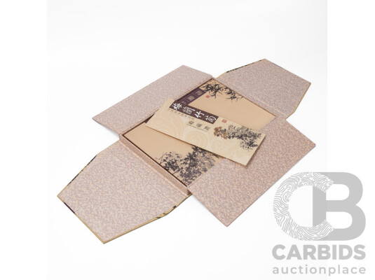1664114 · Stamp Album of Plum Orchid Bamboo and Chrysanthemum in Silk Version