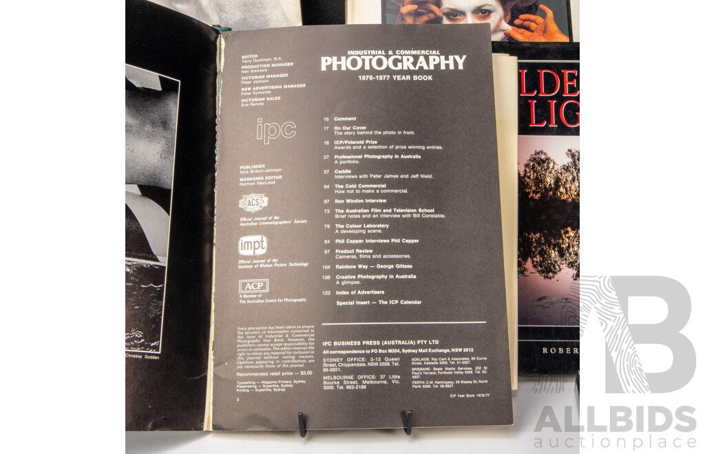 Collection of Books Largely Related to Photography Including Taschen Man Ray Icon Paperback, Annie Leibovitz Photographs and More (8)