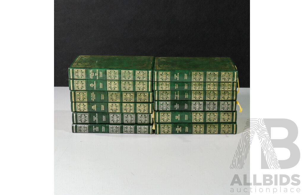 12 Vintage Hardcover Books Rom Heron Collection by Thomas Hardy