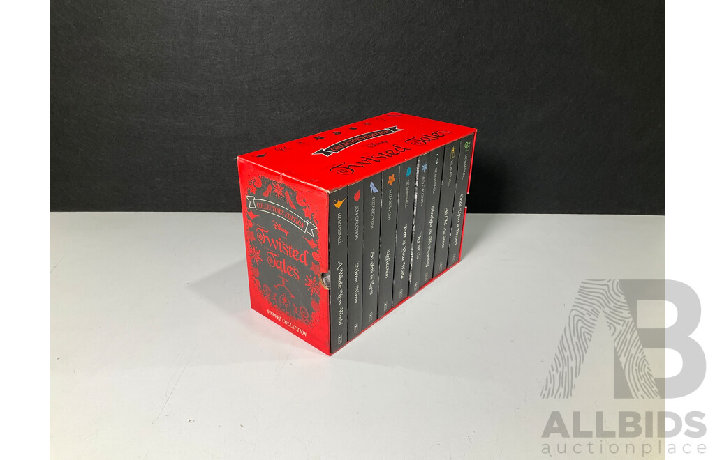 Nine Books From Collector's Edition Disney Twisted Tales