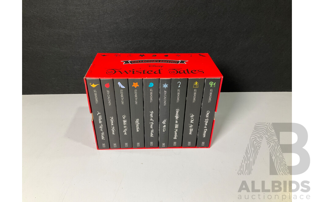 Nine Books From Collector's Edition Disney Twisted Tales