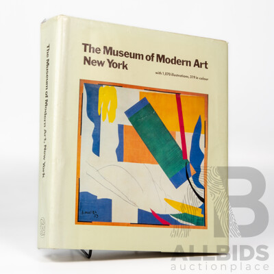 The Museum of Modern Art (Thames & Hudson Hard Cover with Dust Jacket, 1984 First Edition), 30 x 25 x 6 cm