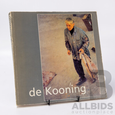 Willem De Kooning (20th Century, Dutch-American, 1904-1997), De Kooning, Collectible 1984 Exhibition Catalogue, Published by Georges Pompidou, Paris (1984)