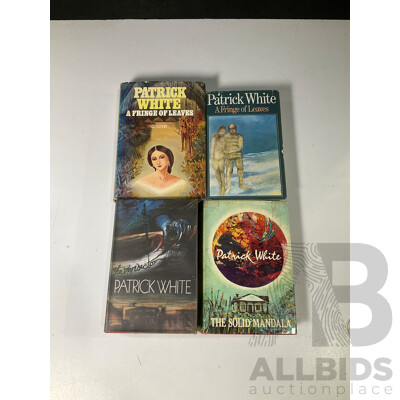 Four Hardcover Books by Patrick White