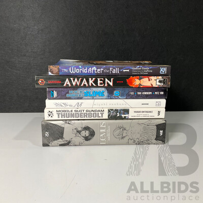 Levius by Haruhisa Nakata and Five Manga Books