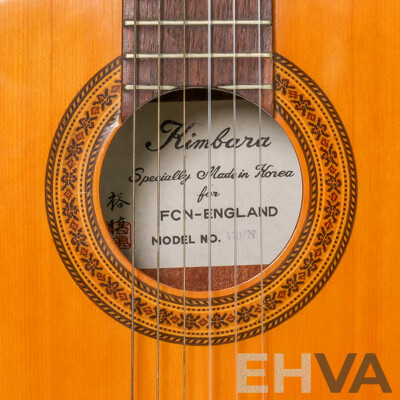 Vintage Kimbara Acoustic Guitar 170/N, Made in Korea for FCN England