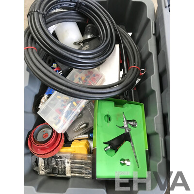 Bulk Lot of Assorted Tools Including Corded Power Tools and Other Equipment