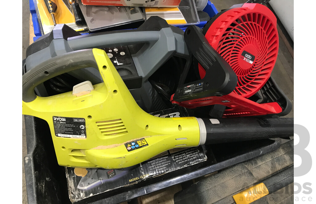 Pallet Lot of Assorted Tools, Sets, and Other Equipment