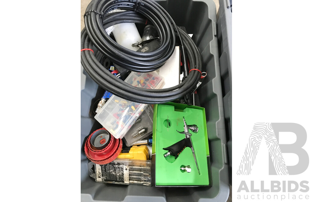 Bulk Lot of Assorted Tools Including Corded Power Tools and Other Equipment