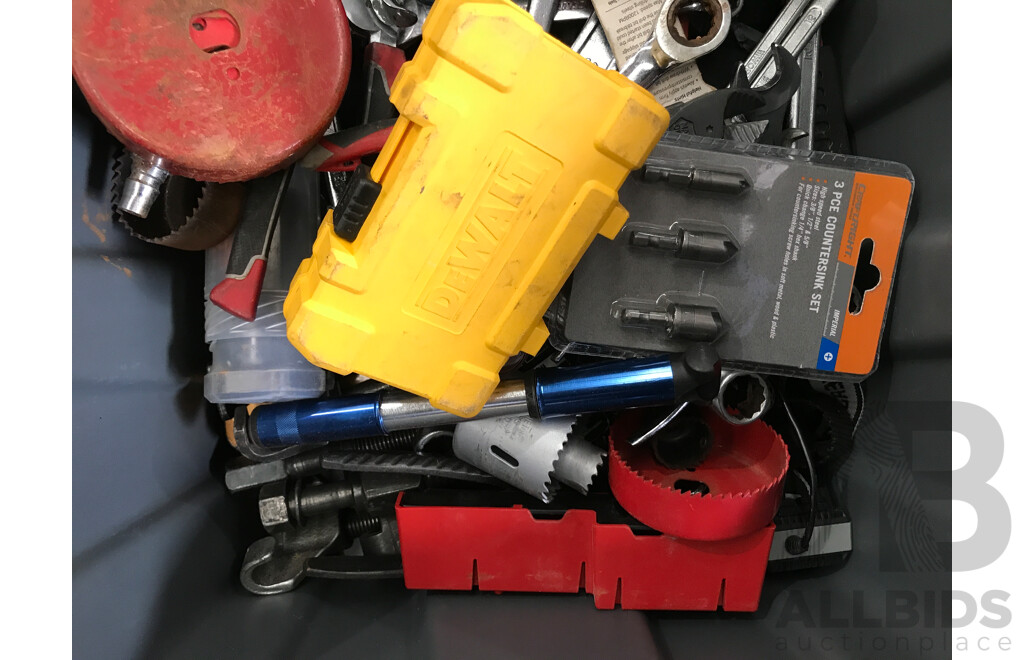 Bulk Lot of Assorted Tools Including Corded Power Tools and Other Equipment