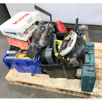 Pallet Lot of Assorted Tools, Sets, and Other Equipment